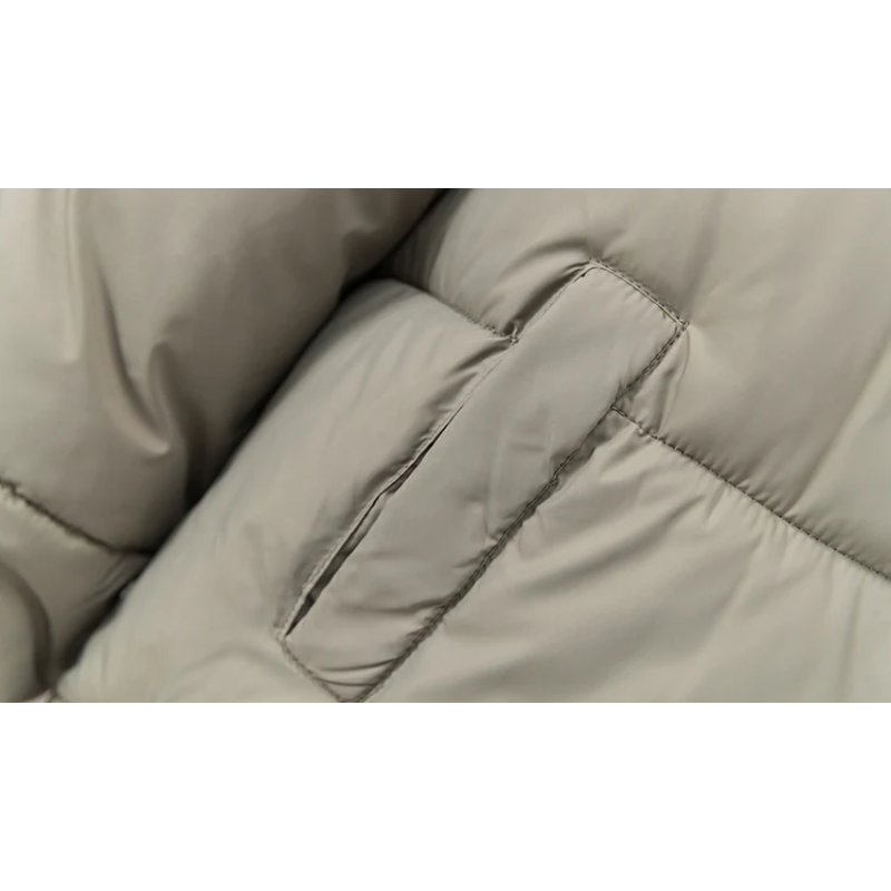 Dames donsjas met capuchon | Tweekleurig en warm