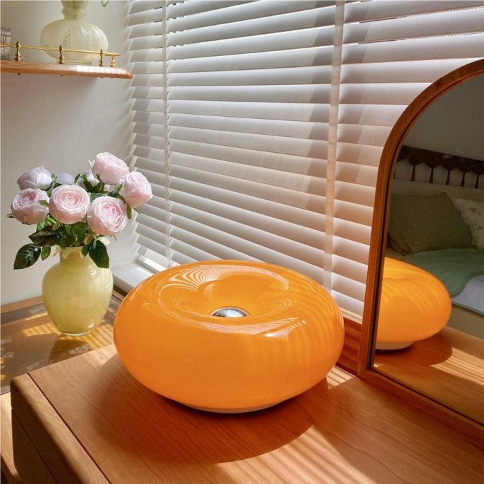 Moderne LED Donut Muur- en Tafellamp in Bauhaus Stijl