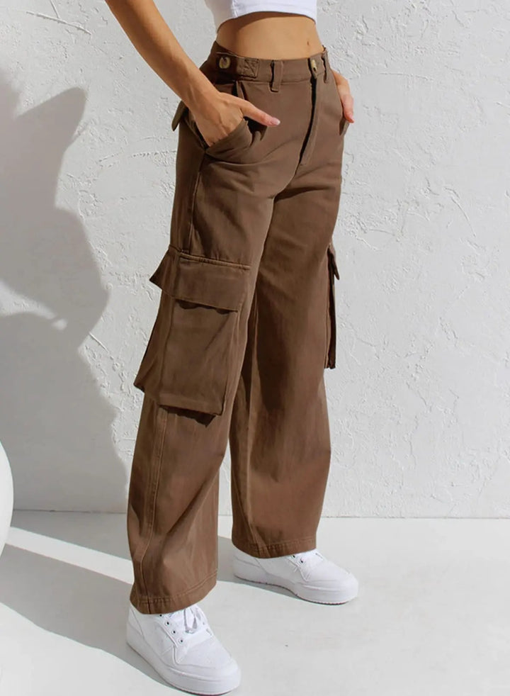 Loszittende Cargo Broek voor Dames - Comfortabel en Stijlvol
