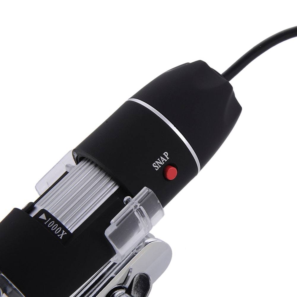 1000X USB Microscope - Portable 2MP Camera with LED Illumination