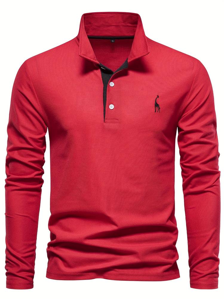 Polo Pullover voor de Moderne Man - Tijdloos Comfort en Stijl