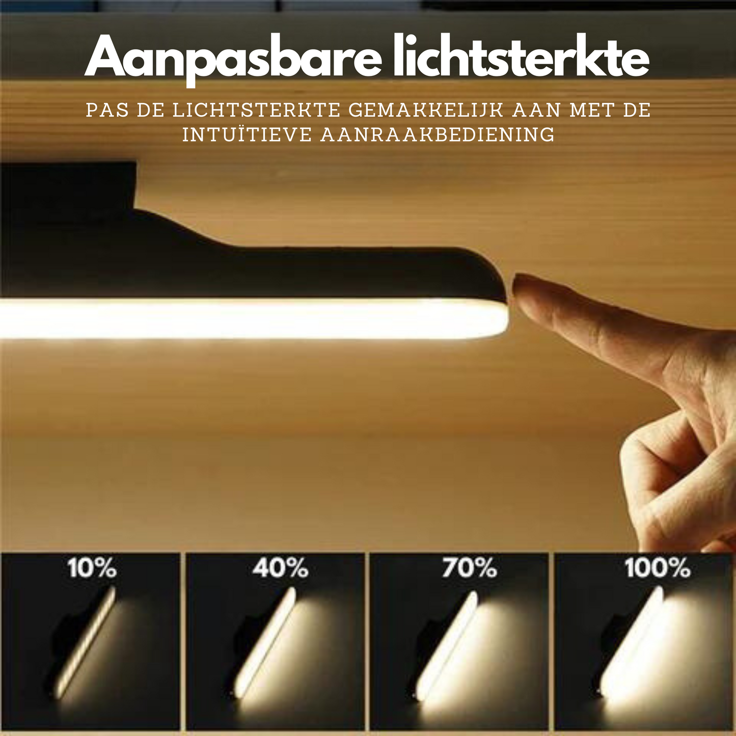 Draadloze Aanpasbare LED Lamp voor Perfecte Sfeer