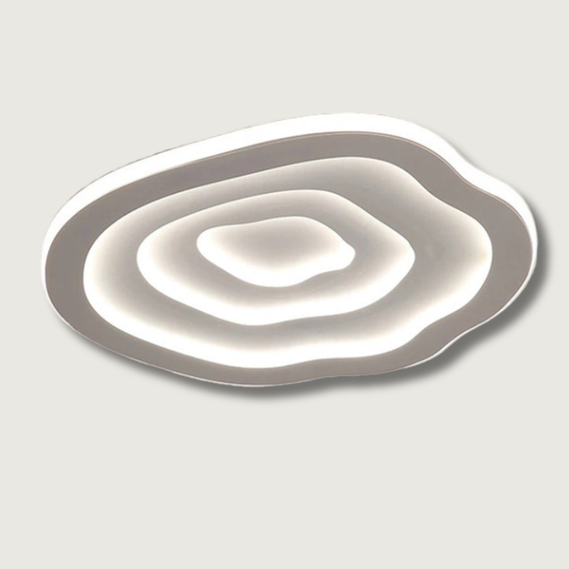 Moderne Plafondlamp met Golfpatroon - Energiezuinige LED Verlichting