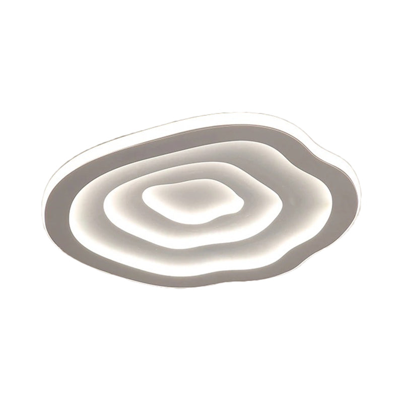 Moderne Plafondlamp met Golfpatroon - Energiezuinige LED Verlichting