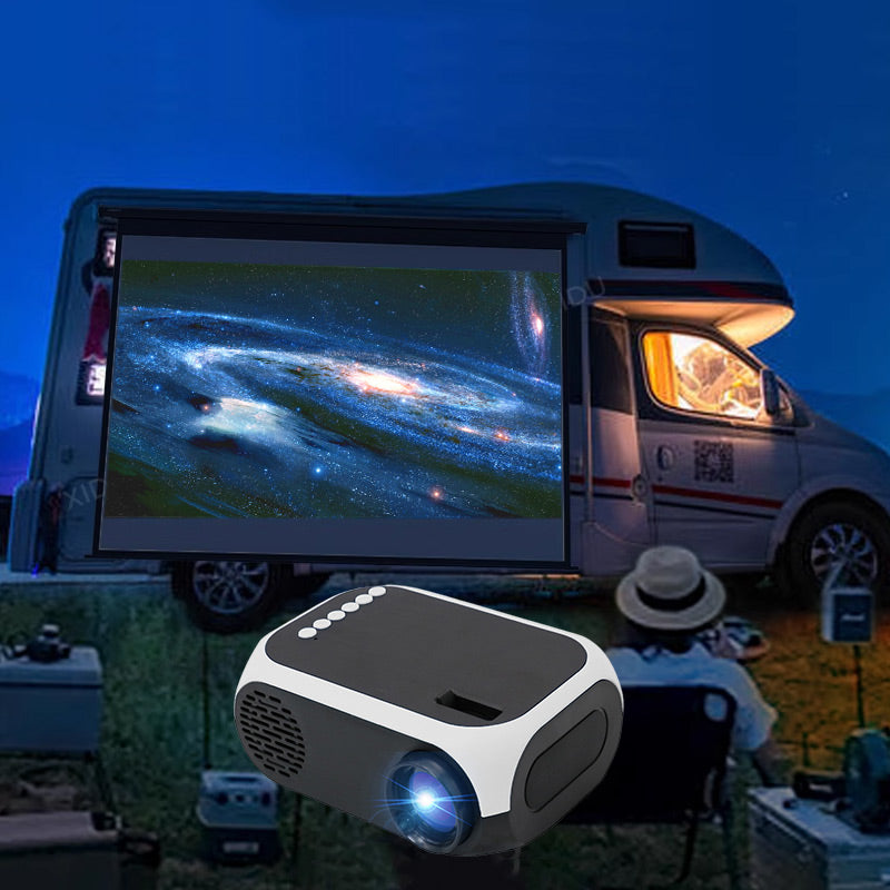 1080P HD Projector - Vivid Image - Quiet and Clear - Private Cinema
