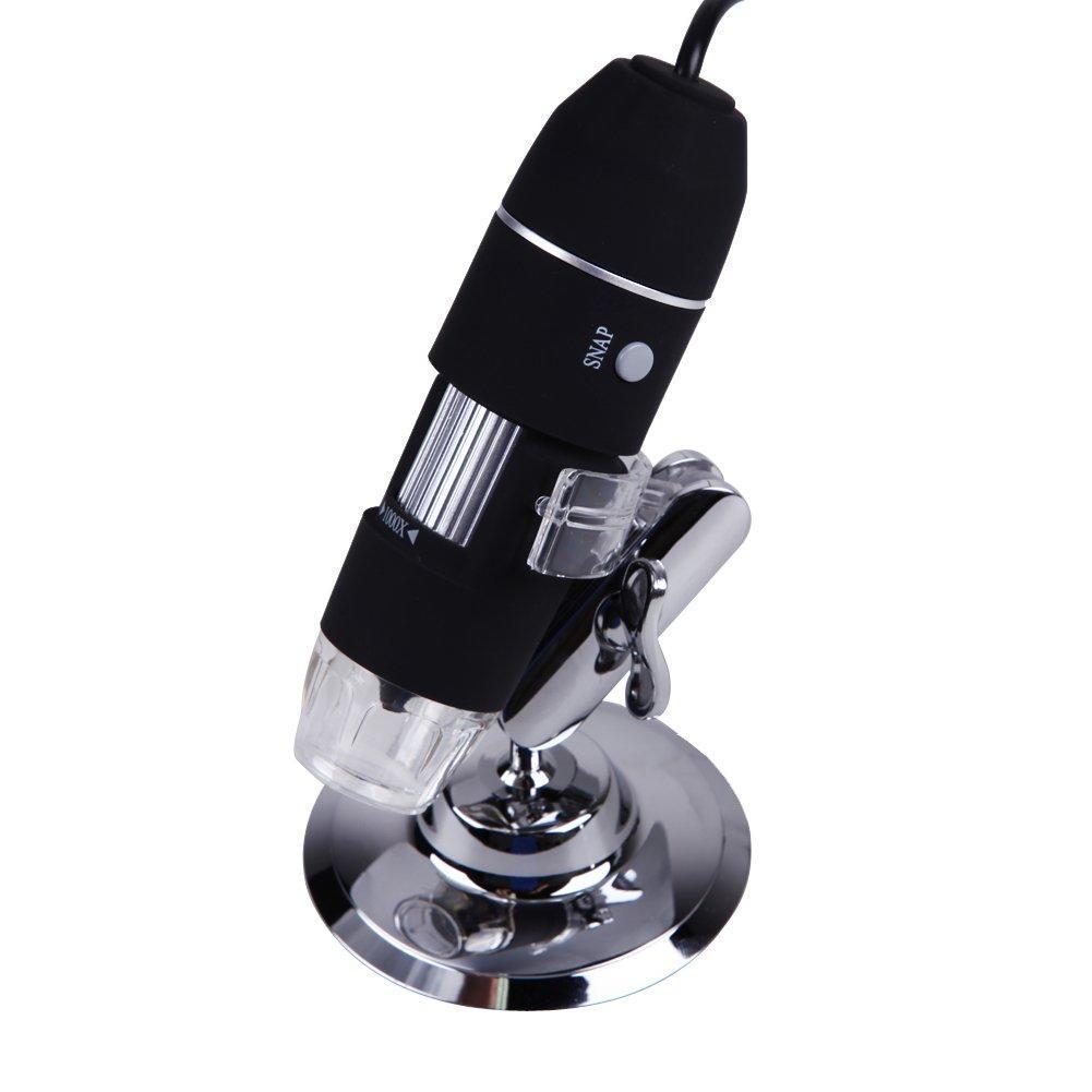 1000X USB Microscope - Portable 2MP Camera with LED Illumination