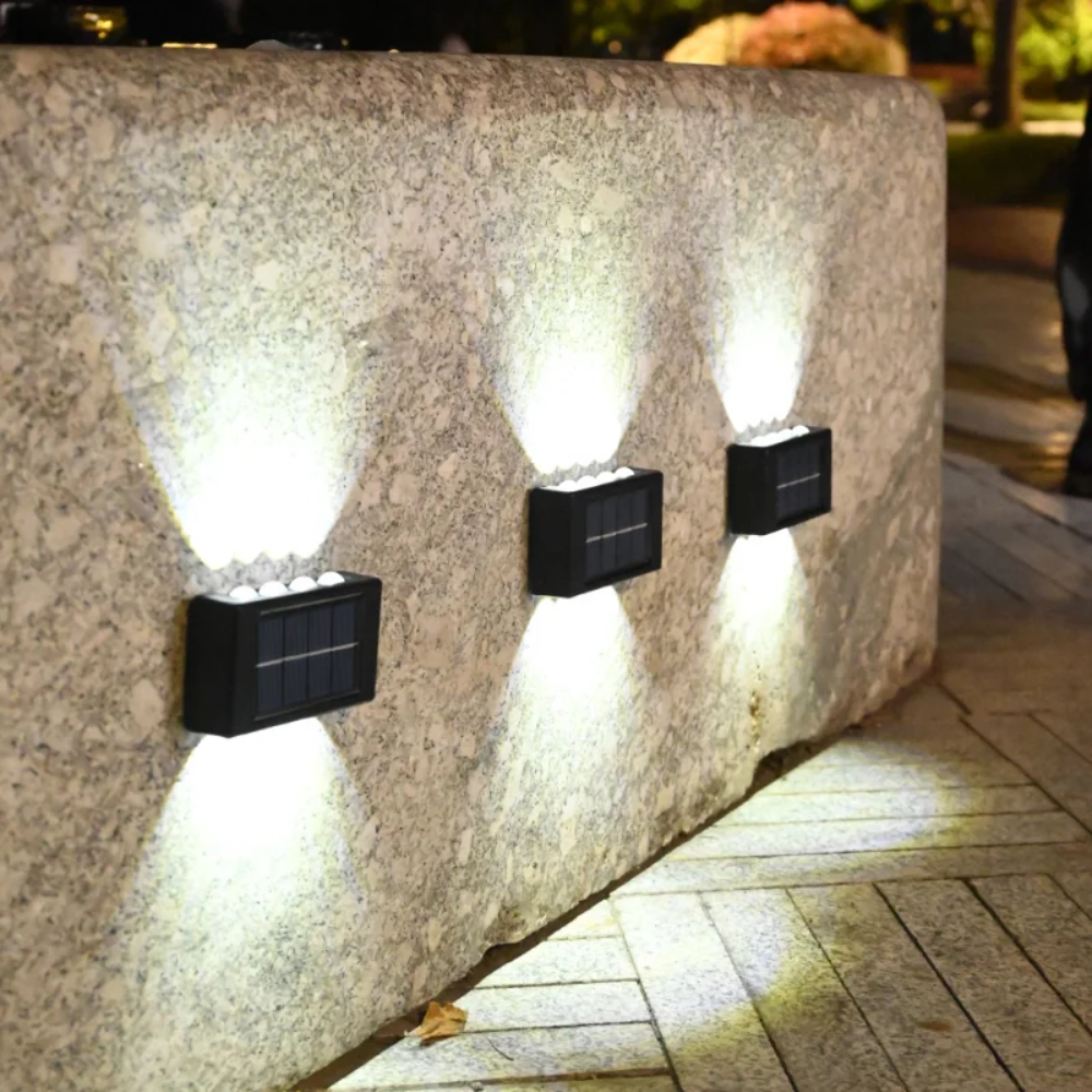 Tuinwandlampen Op Zonne-energie | Milieuvriendelijke Verlichting