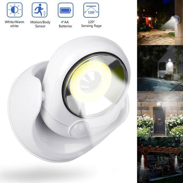 LED Lamp met Bewegingssensor - Ultrafelle Draadloze Verlichting