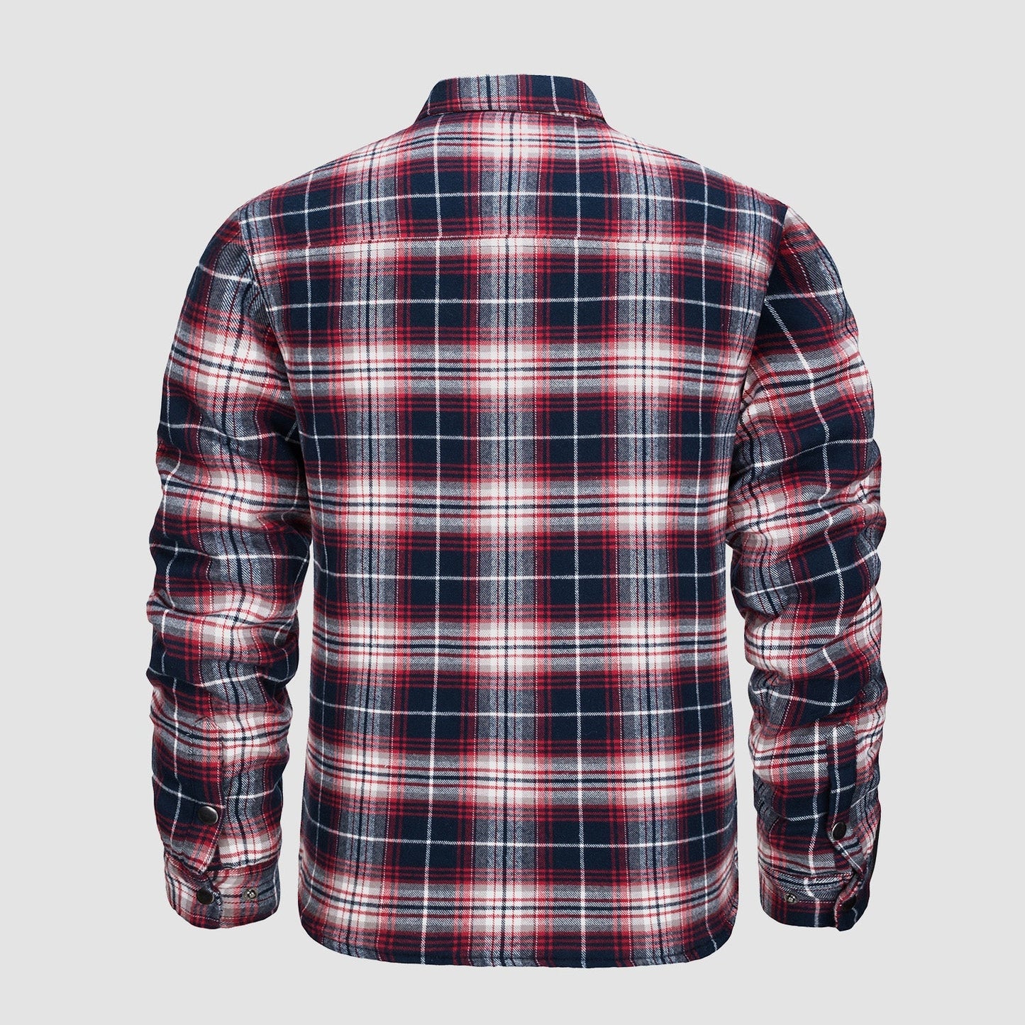 Heren Flanellen Vest met Gewatteerde Voering voor de Winter