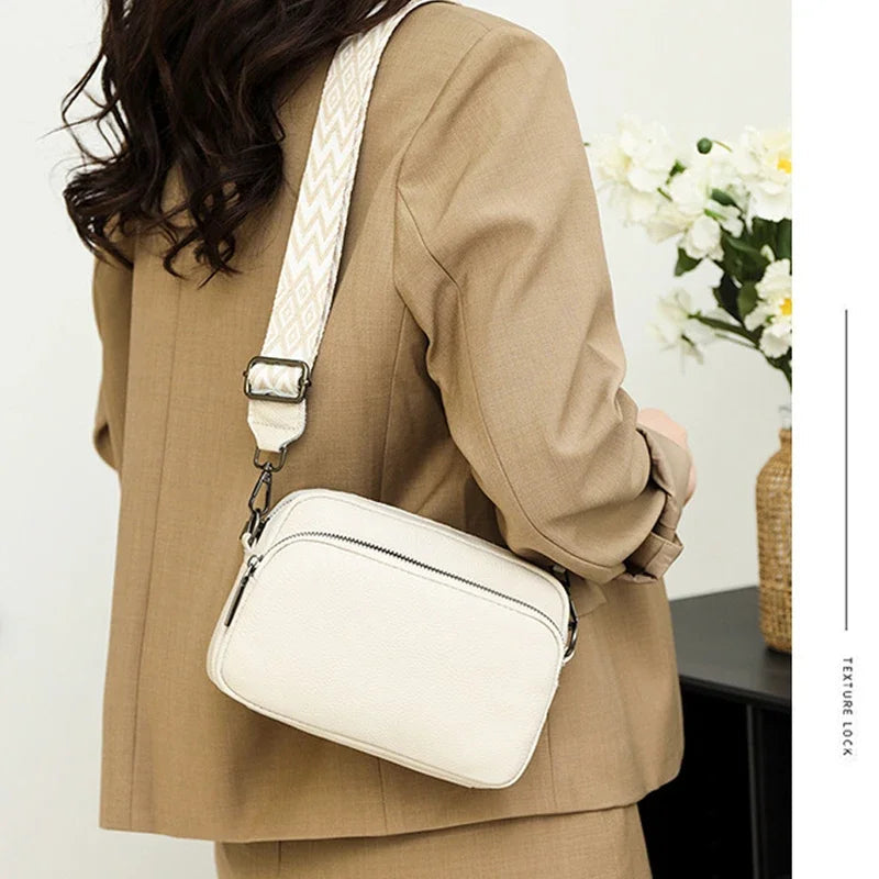 Elegante Crossbody Schoudertas van Hoogwaardig PU