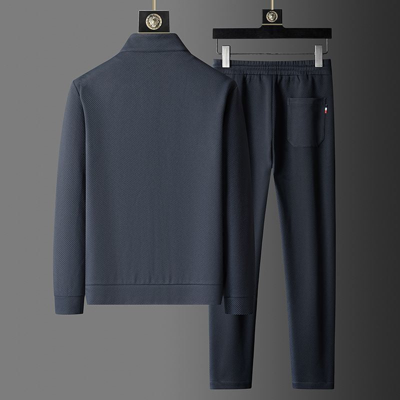 Sportieve Luxe Trainingspak Set met Lycra Vezel