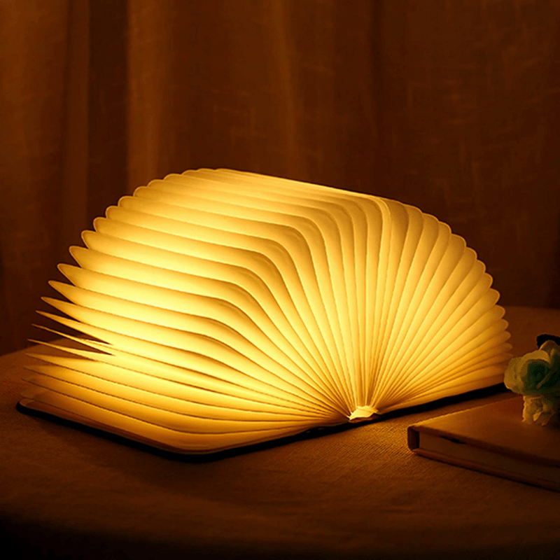 Magische boekenlamp met LED verlichting