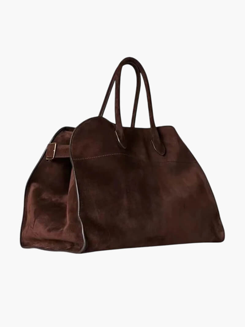 Luxe Suede Damestas – Tijdloos en Elegant voor Elke Gelegenheid