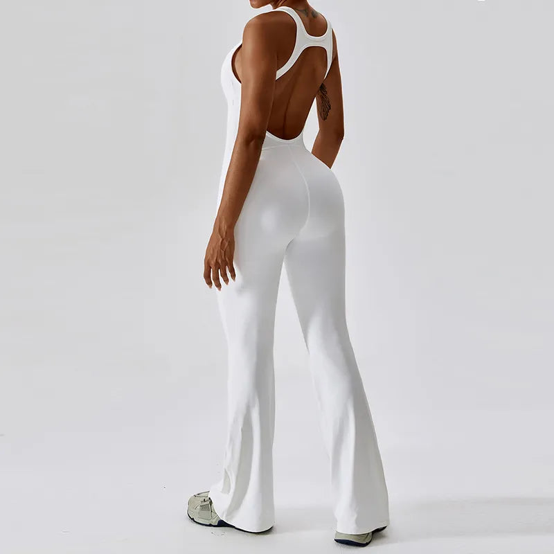 Dames Multifunctionele Jumpsuit voor Workout en Evenementen