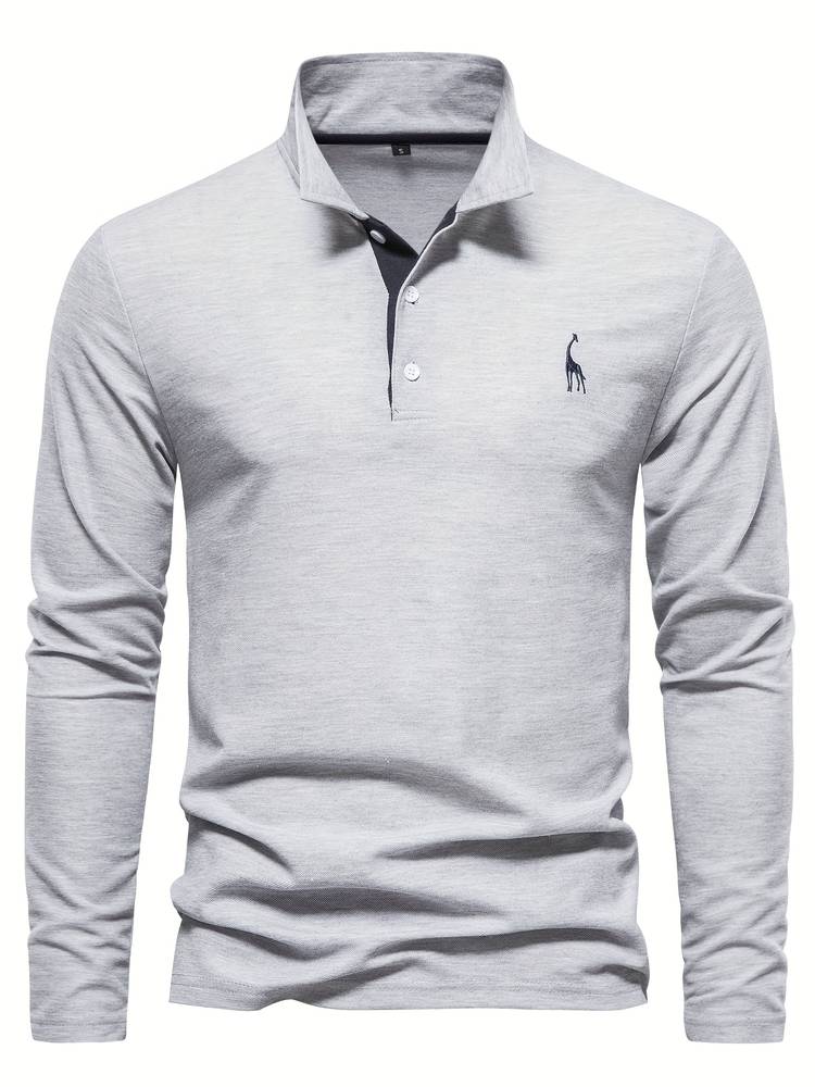 Polo Pullover voor de Moderne Man - Tijdloos Comfort en Stijl