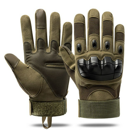 Anti-slip tactical gloves for optimum grip and protection