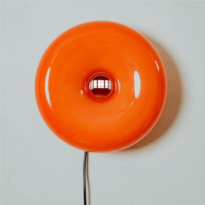 Moderne LED Donut Muur- en Tafellamp in Bauhaus Stijl