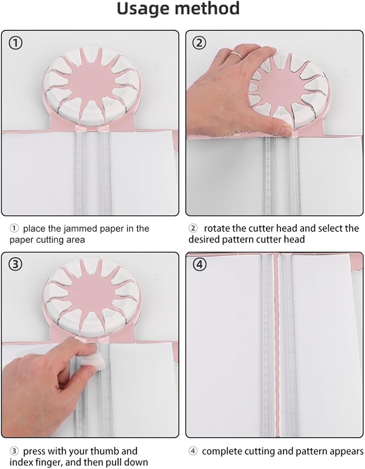 12-in-1 Precision Cutter with 360 Degree Rotating Head and 12 Blades for Creative Designs
