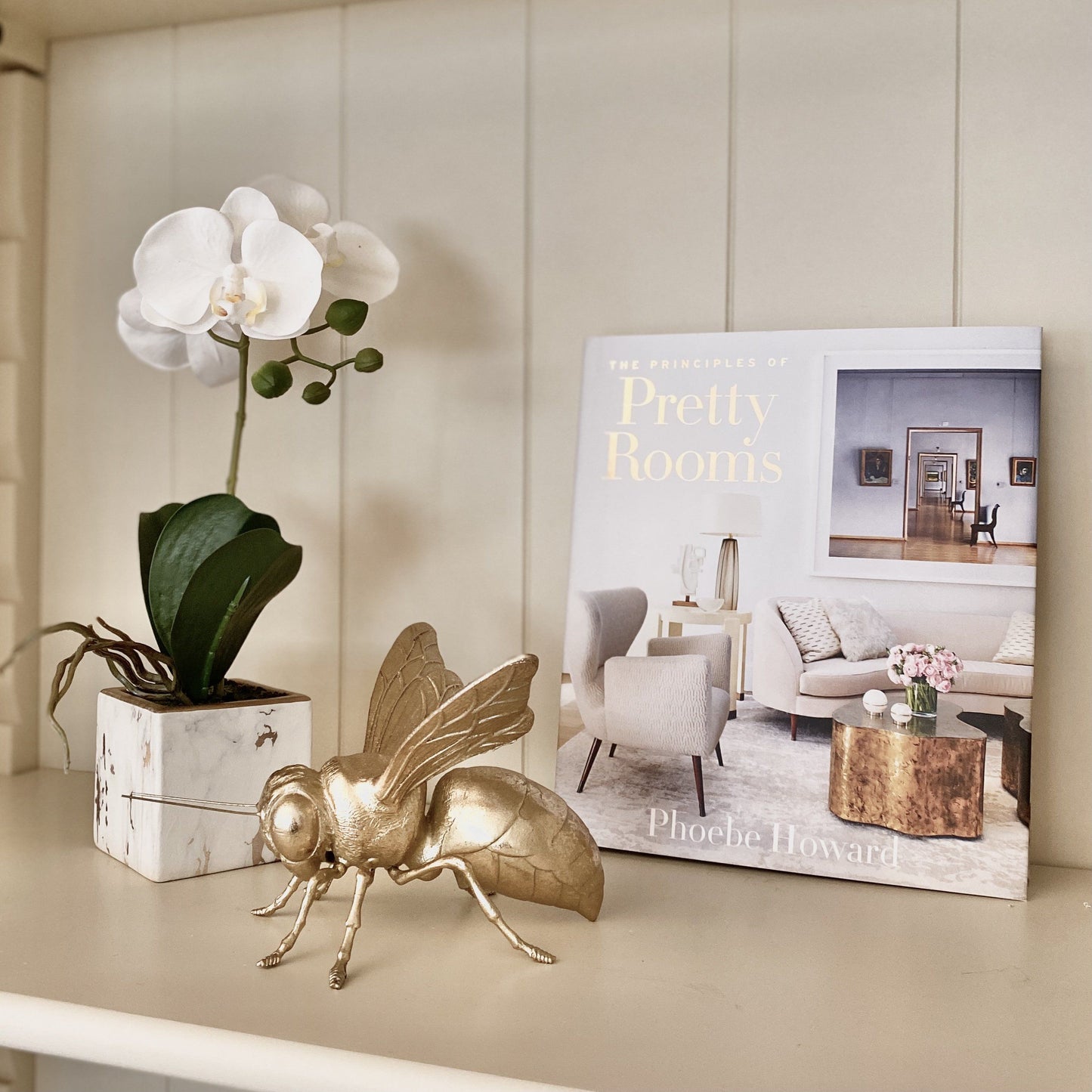 Luxe Gouden Bij Decoratie voor Woonruimte