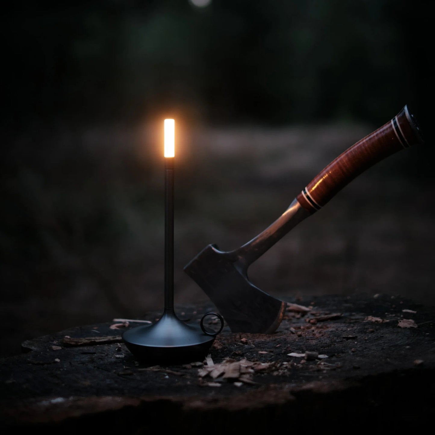 Sfeervolle Scandinavische Kaarslamp met LED Verlichting