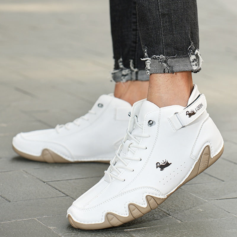 Ultra-comfortabele orthopedische leren schoenen voor pijnvrije beweging