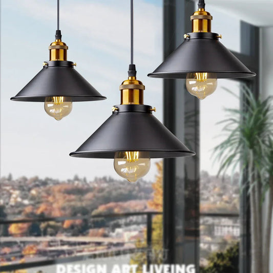 Retro Pendel Lamp - Vintage Stijl voor Woonruimte