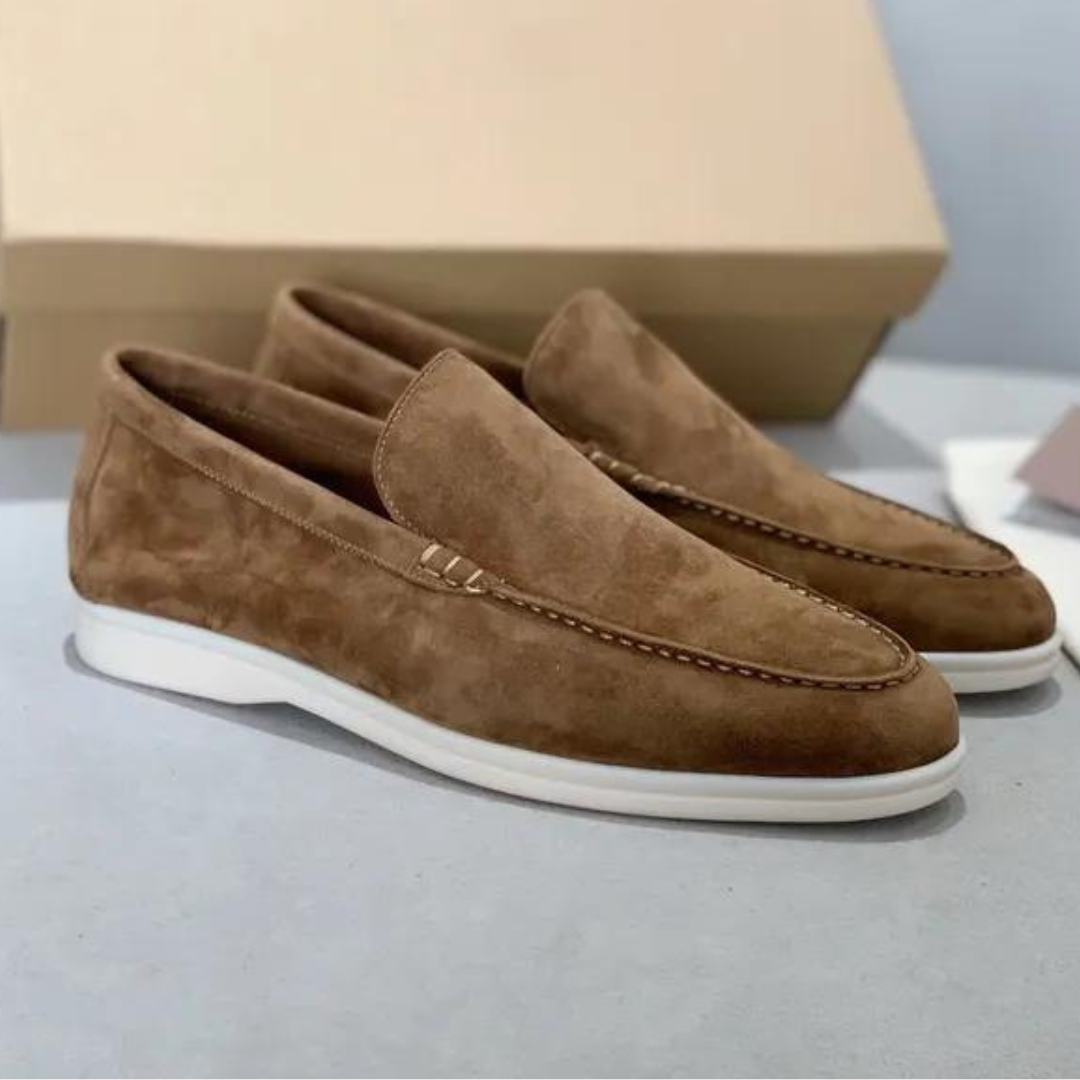 Luxueuze Suède Loafers voor Comfort en Stijl