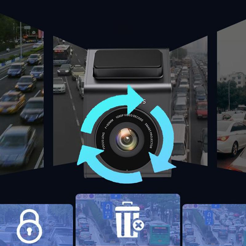 1080P HD Dashboard Camera - Easy Installation - Enhanced Night Vision - Motion Detection