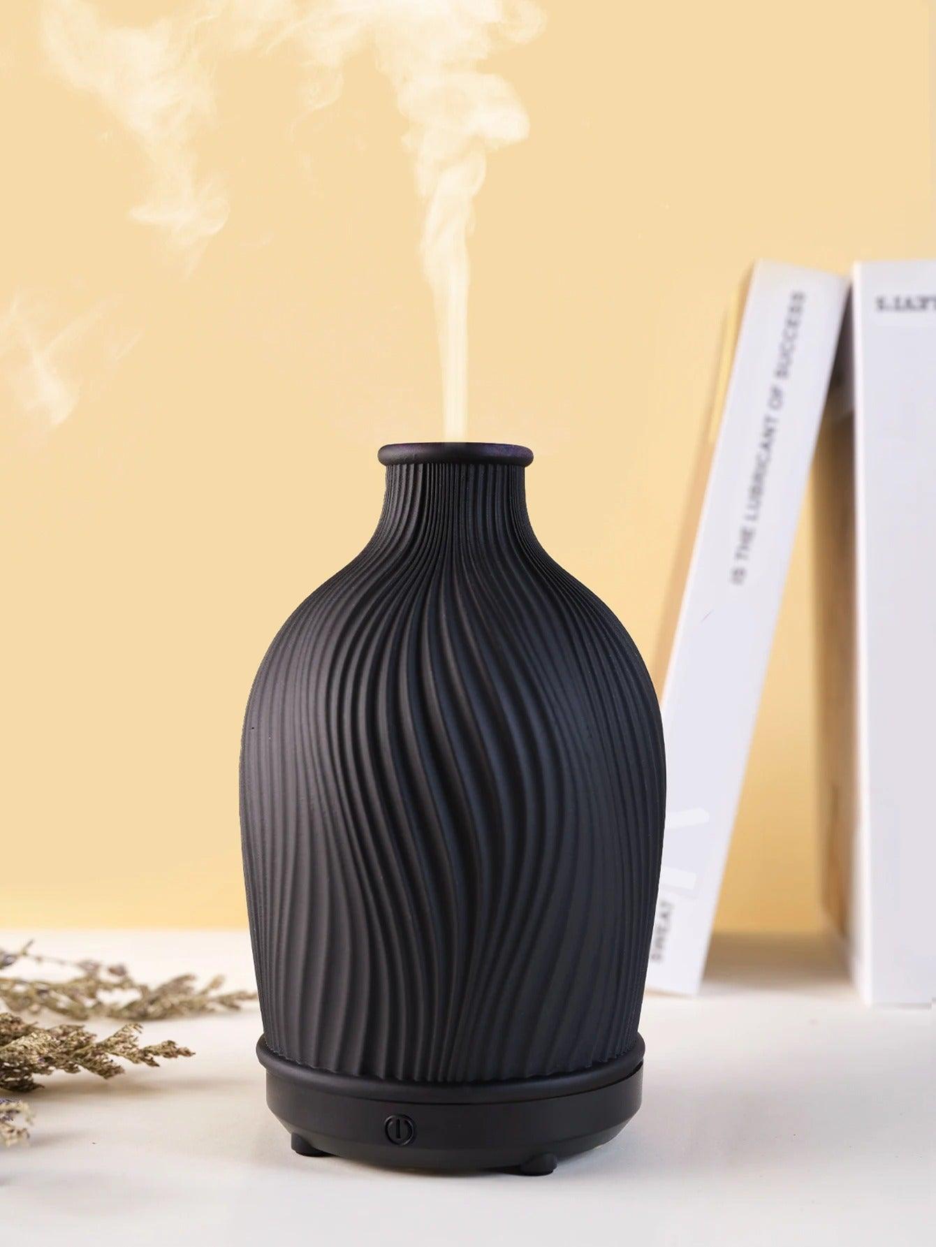 Vaasvormige luchtbevochtiger met aromatherapie - USB-aangedreven voor thuis en kantoor