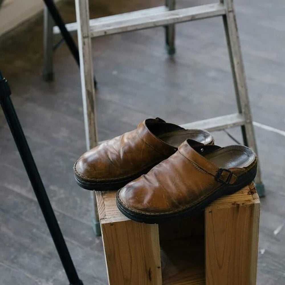 Leren pantoffels heren - comfortabel en duurzaam - orthopedische steun